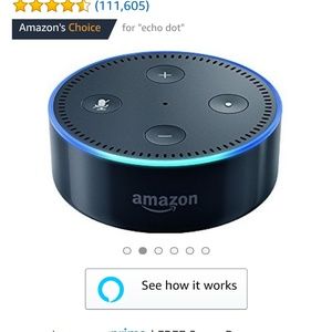 New Amazon echo dot